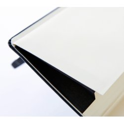 Moleskine Ruled Black Notebook - soft cover - Large 130 x 210mm