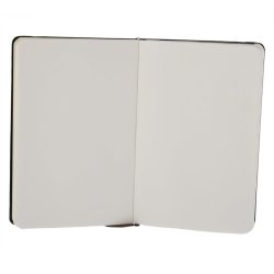 Moleskine Plain Black Notebook - Pocket - hard cover - 90 x 140mm