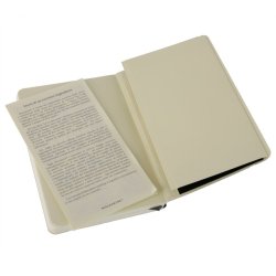 Moleskine Plain Black Notebook - soft cover - Pocket 90 x 140mm