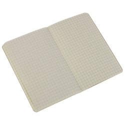 Moleskine set of 3 squared journals - kraft brown -soft cover - Pocket 90 x 140mm