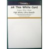 Tindalls A4 Thin White Card 160gsm