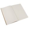 Moleskine set of 3 plain journals - kraft brown -soft cover - Large 130 x 210mm