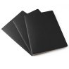 Moleskine set of 3 ruled journals - black -soft cover - X Large 190 x 250mm