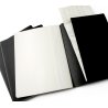 Moleskine set of 3 squared journals - black -soft cover - X Large 190 x 250mm