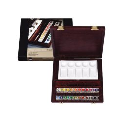 Rembrandt watercolour traditional box set - pans