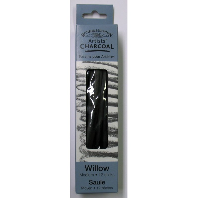 Willow Charcoal - Medium 12 Sticks