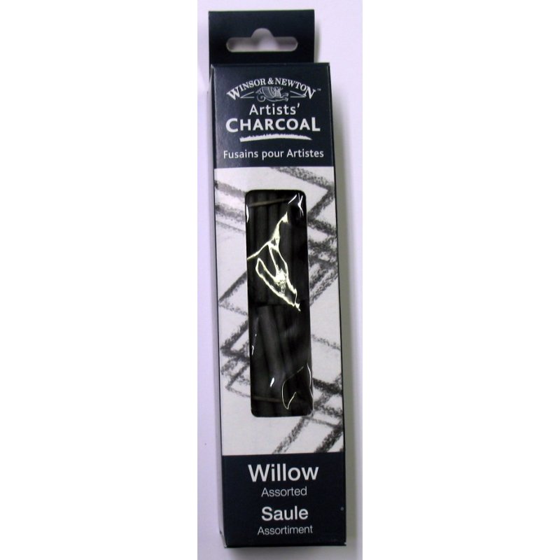 Willow Charcoal - Assorted / Thin/Medium / Thick Sticks