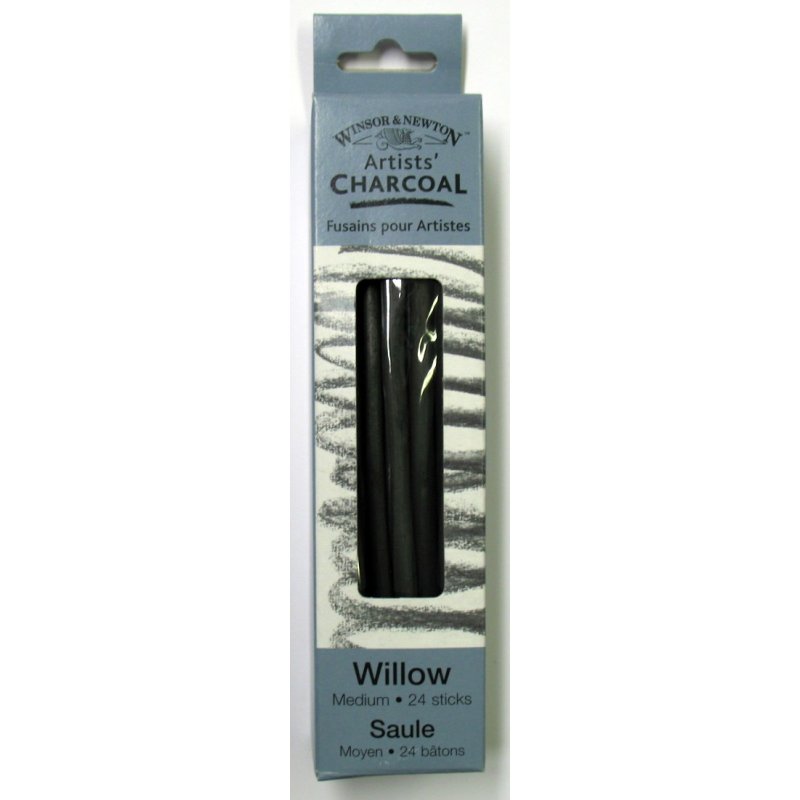 Willow Charcoal - Medium 24 Sticks