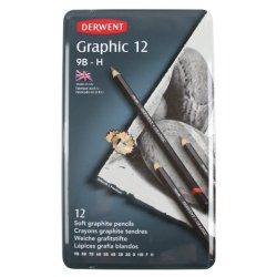 Derwent Graphic Soft Pencils 12 Tin