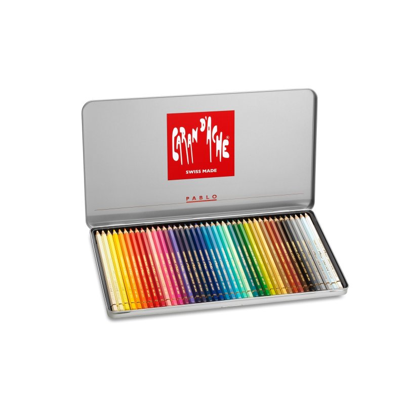 Caran D'Ache Pablo pencils - tin of 40