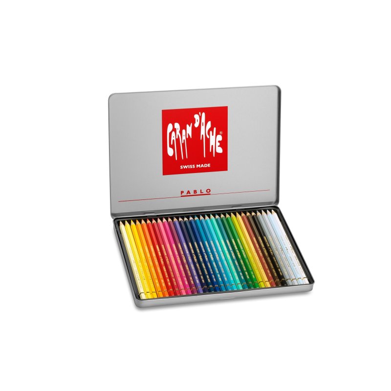 Caran D'Ache Pablo pencils - tin of 30