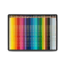 Caran D'Ache SUPRACOLOR® Soft Aquarelle - tin of 30