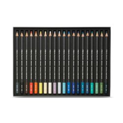 Caran D'Ache Professional Museum Aquarell - box of 20 marine colours