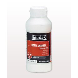 Liquitex archival permanent matte varnish 237ml