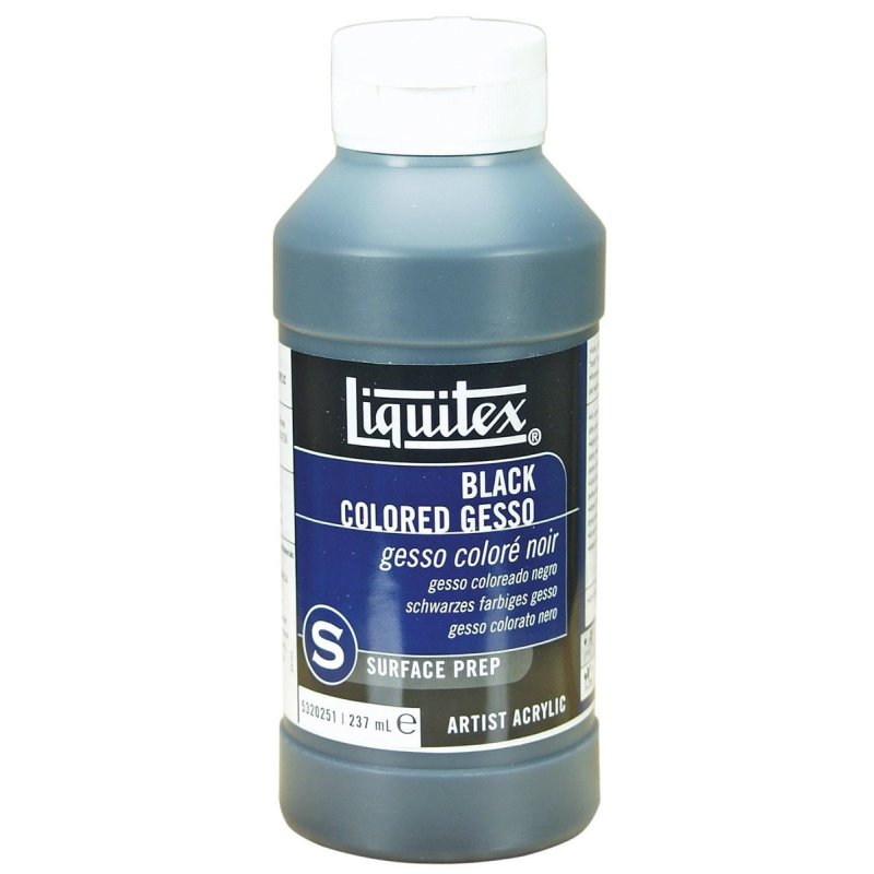 Liquitex archival black gesso 237ml