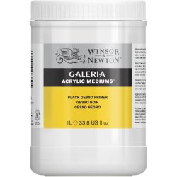 Galeria Acrylic Black Gesso Primer 1000ml - 3054825