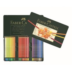 Polychromos artists colour pencils - tin of 60