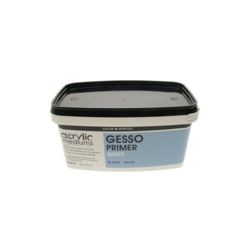 Daler Graduate white gesso primer - 1000ml