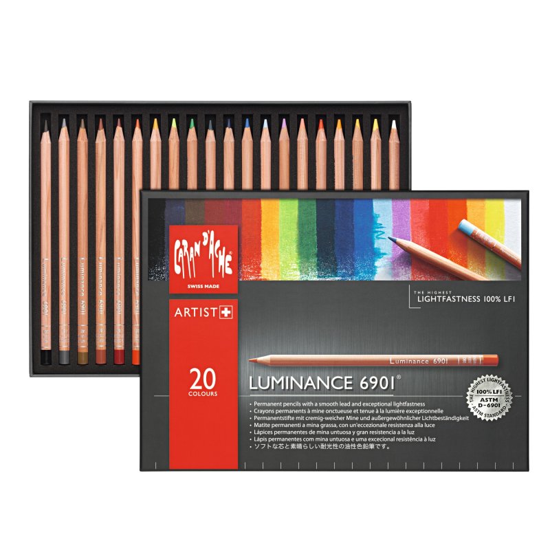 Luminance 6901 box of 20 assorted colours