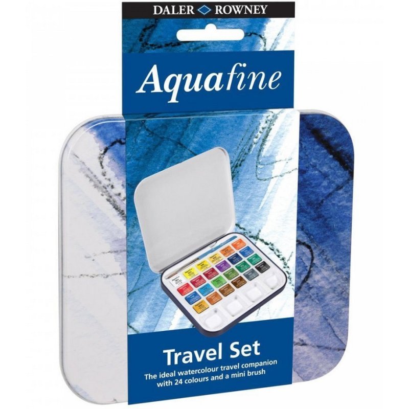 Aquafine Travel Set - 24 paints