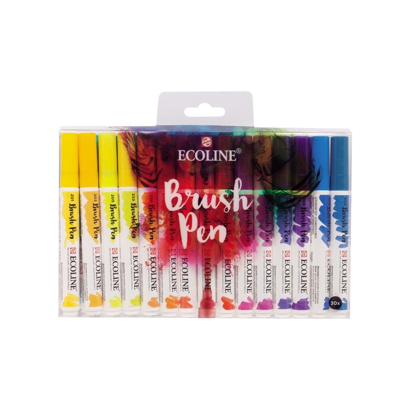 Royal Talens Ecoline  brush pens  set of 30