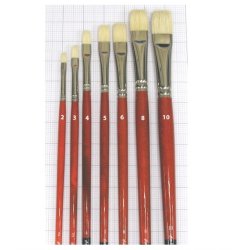 Series 5123 Maestro 2 bristle brush flat