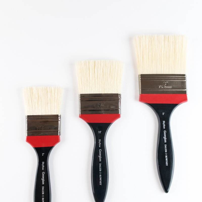 Georgian Oil Brushes, Paint Brushes