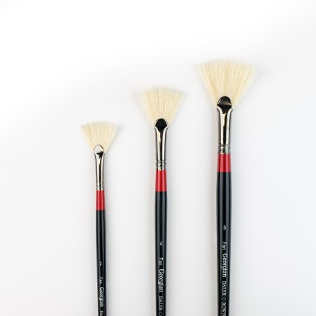 Georgian Oil Brushes - G84 - Fan