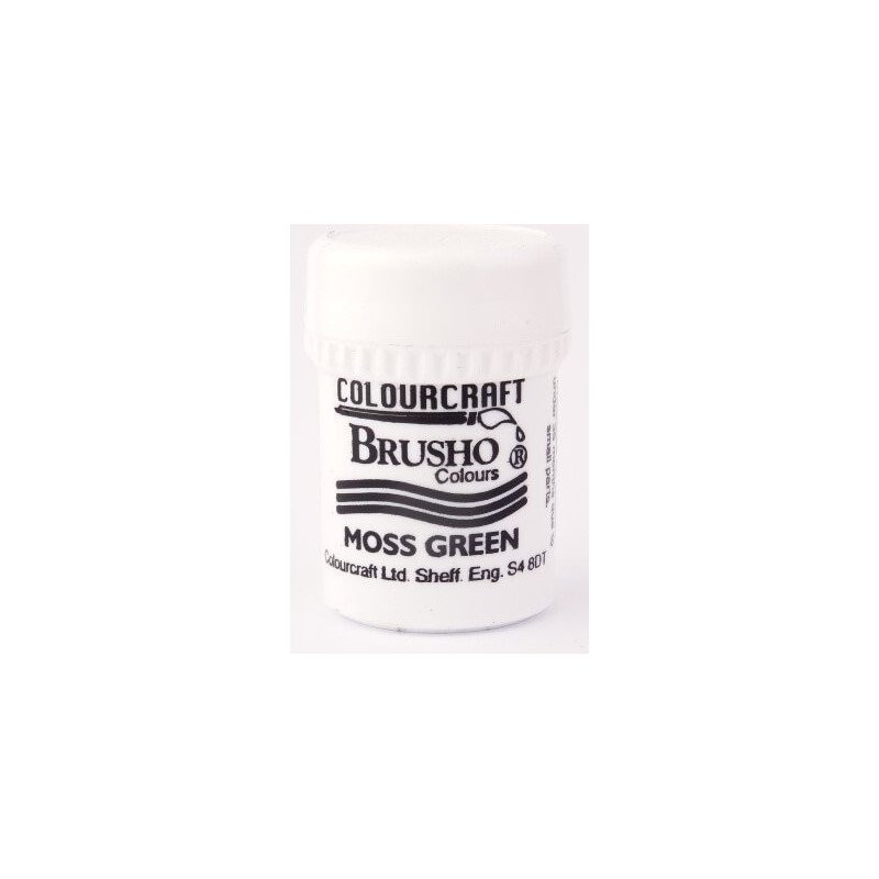Brusho colours 15g Moss Green Brusho colours 15g Moss Green