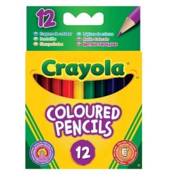 Crayola 12 coloured pencils