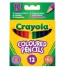 Crayola 12 coloured pencils