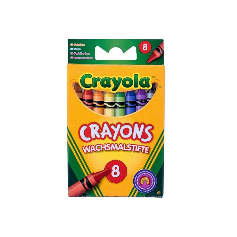 Crayola Assorted Crayons - pack of 8