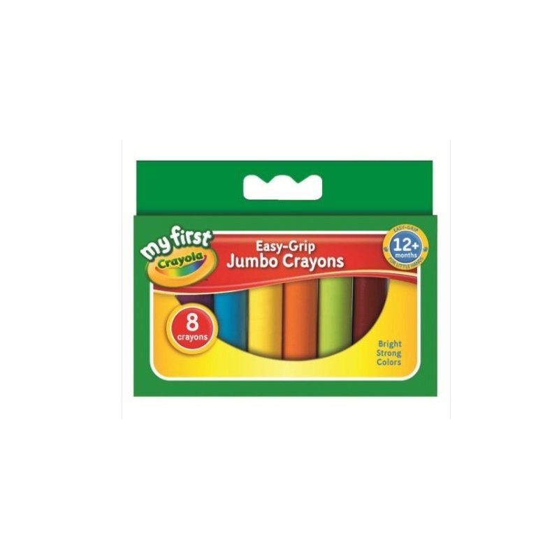 Crayola Beginnings Jumbo Crayons - pack of 8 Crayola Beginnings Jumbo Crayons - pack of 8