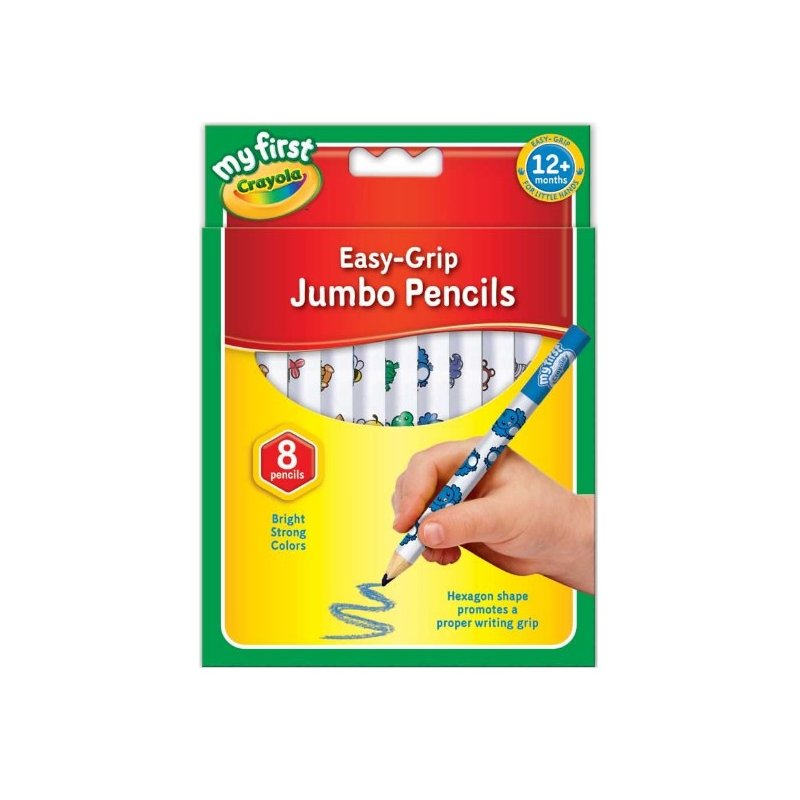Crayola Beginnings Jumbo Pencils - pack of 8