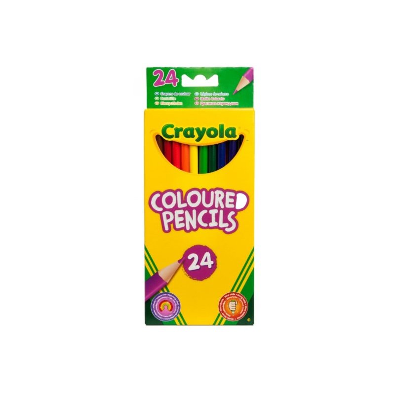 Crayola Coloured Pencils - pack of 24