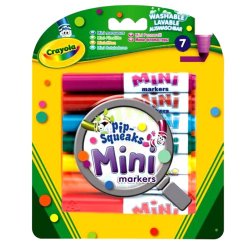 Crayola Pip Squeaks Mini Markers - pack of 7