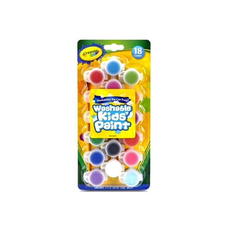 Crayola Kids Paint - pack of 18