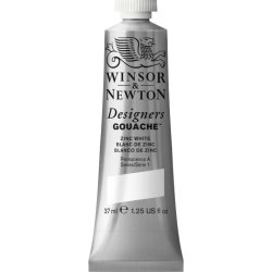 Winsor and Newton Designers Gouache 37ml - Zinc white