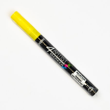 4Artist marker 2mm bullet tip yellow 580002