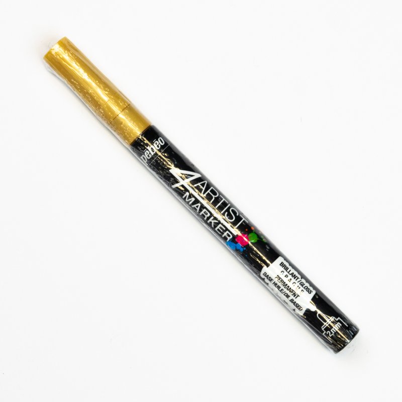 4Artist marker 2mm bullet tip GOLD 580055 4Artist marker 2mm bullet tip GOLD 580055