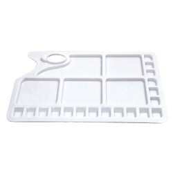 Paint Palette - thumb hole - rectangular - large