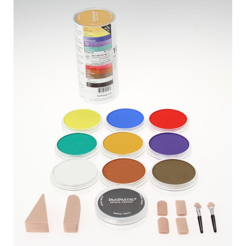 Pan Pastels 9ml - Painting - set of 10