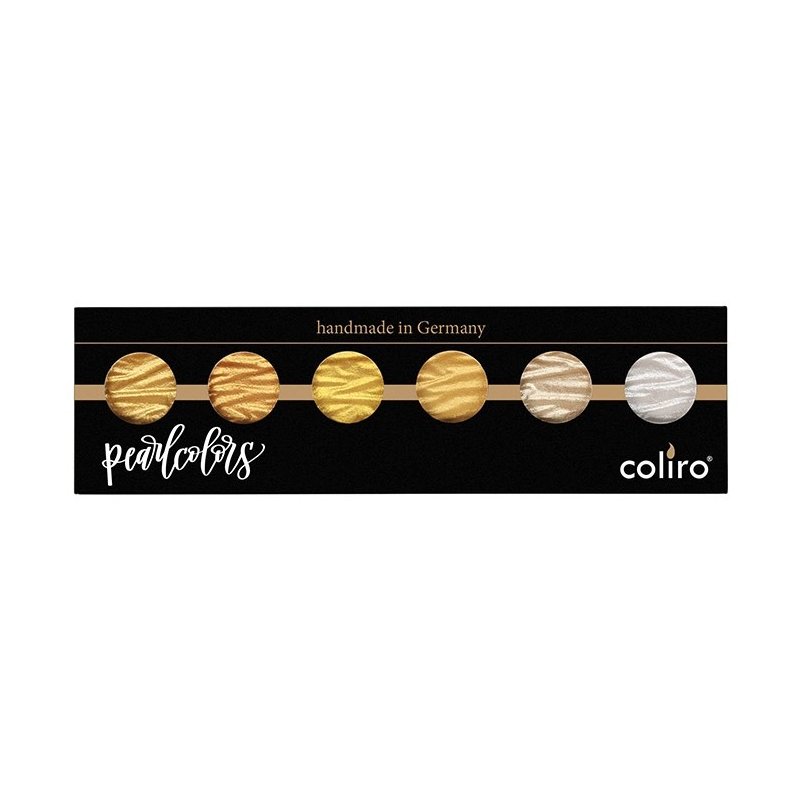 Coliro Gold & Silver - set of 6 colours Coliro Gold & Silver - set of 6 colours