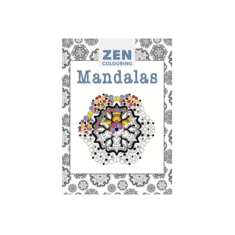 zen colouring mandalas colouring book