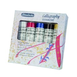 Schmincke Calligraphy Gouache set of 5 x 20ml