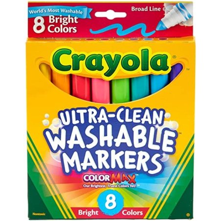 Crayola washable broad line markers