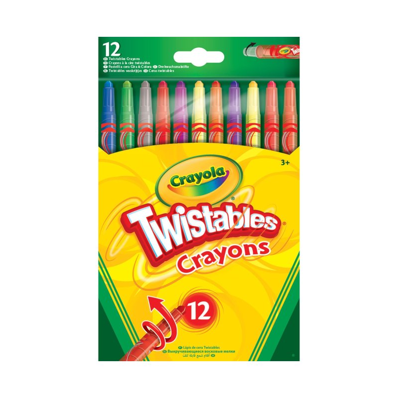 Crayola twistable crayons - pack of 12