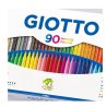 Giotto set of 50 coloured pencils and 40 felt tip pens