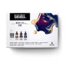 Liquitex ultra-fluid professional acrylic ink - deep colours set