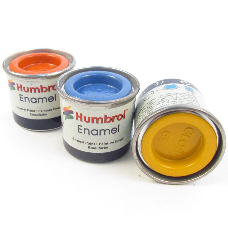 HUMBROL PAINT Dark Green Matt Enamel Plastic Model Paint 